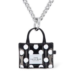 Marc Jacobs Polka Dot Tote Bag Pendant Necklace